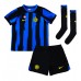 Camisa de time de futebol Inter Milan Alessandro Bastoni #95 Replicas 1º Equipamento Infantil 2023-24 Manga Curta (+ Calças curtas)